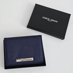 GIORGIO ARMANI CARD HOLDER W MIRROR -NEW!!